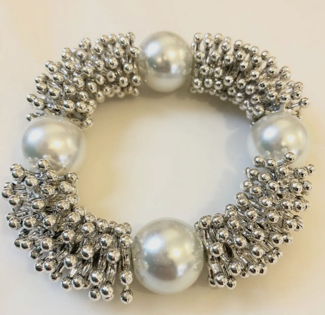 Chunky Silver Jax Bracelet