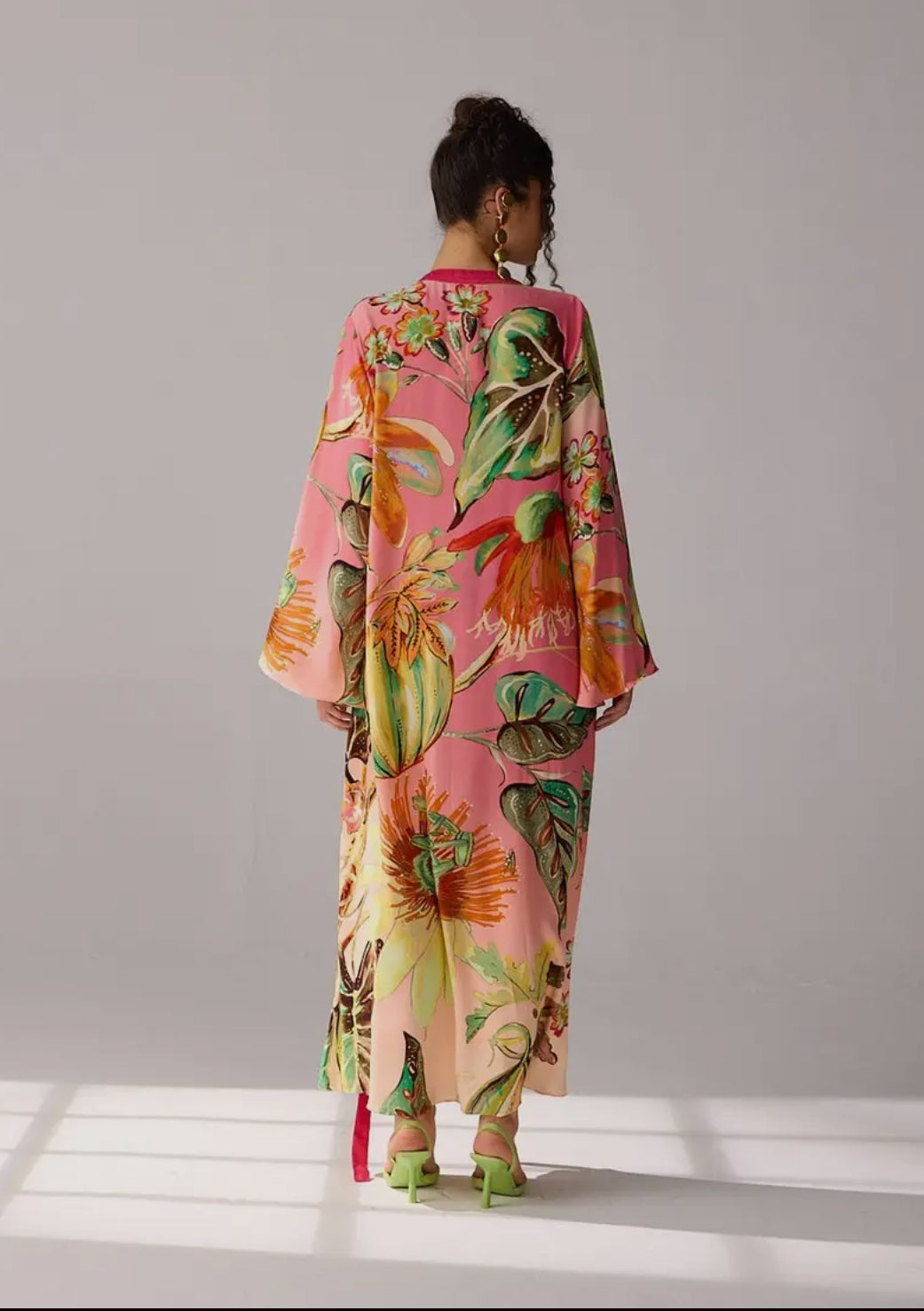 Colorful Maxi Dress-Alani -Papaya