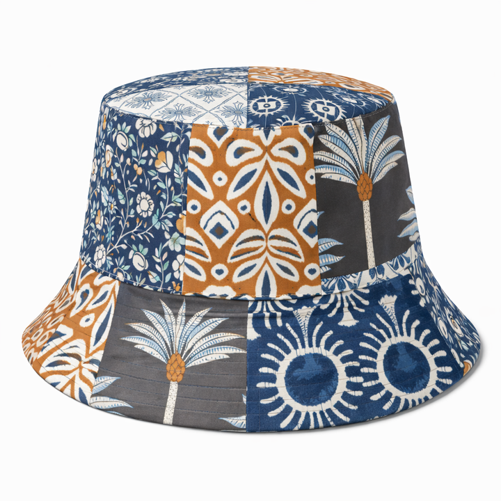 Custom Hand Made Designer Bucket Hats-Patchwork Style (Select Styles Shown Below)