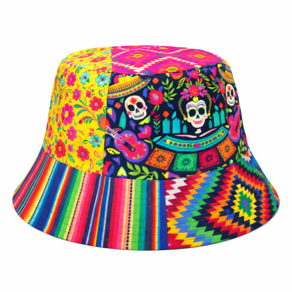 Custom Hand Made Designer Bucket Hats-Patchwork Style (Select Styles Shown Below)