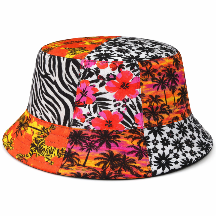 Custom Hand Made Designer Bucket Hats-Patchwork Style (Select Styles Shown Below)