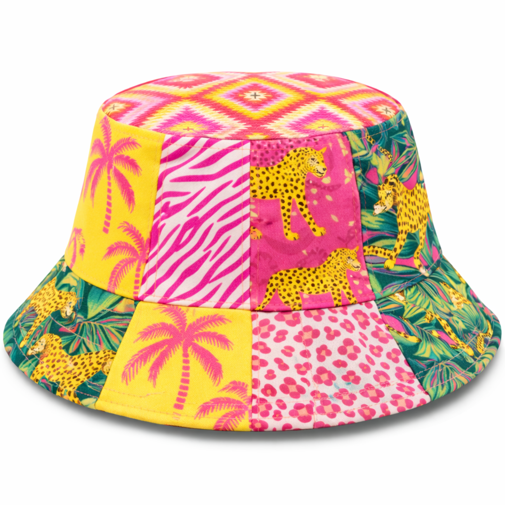 Custom Hand Made Designer Bucket Hats-Patchwork Style (Select Styles Shown Below)
