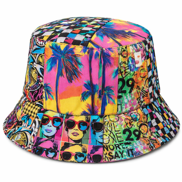Custom Hand Made Designer Bucket Hats-Patchwork Style (Select Styles Shown Below)