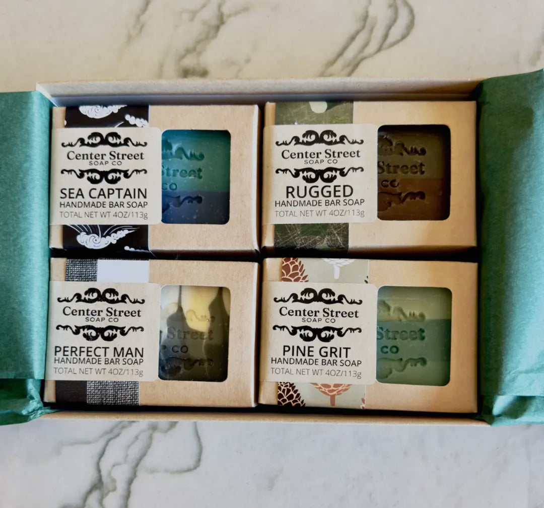 Men's Soap Box Assortment Gift Set