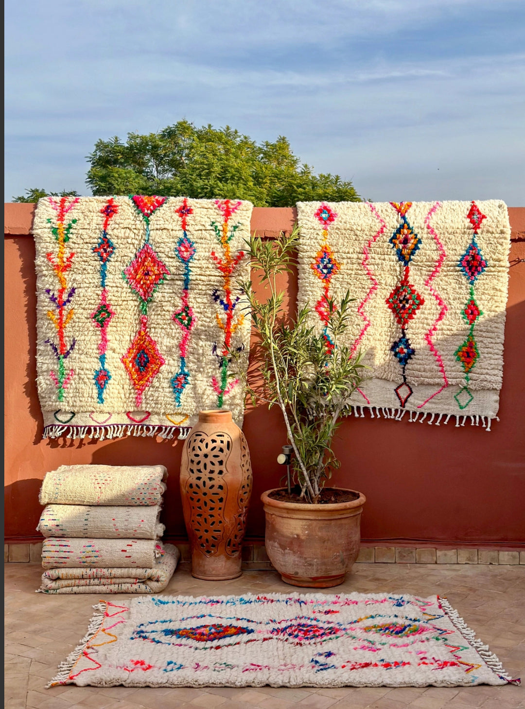 Bright Ourika Berber Rug