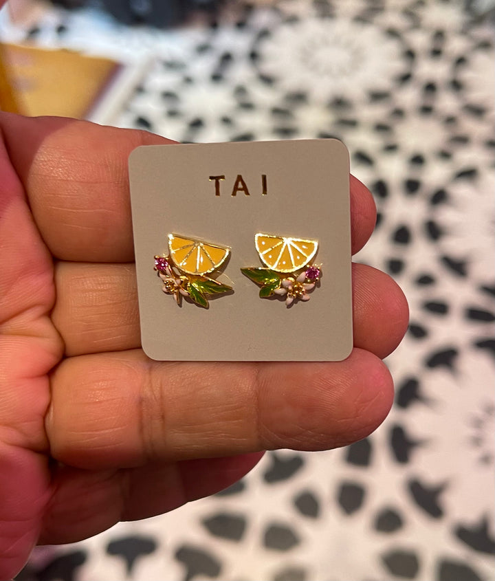 Citrus Bloom Studs