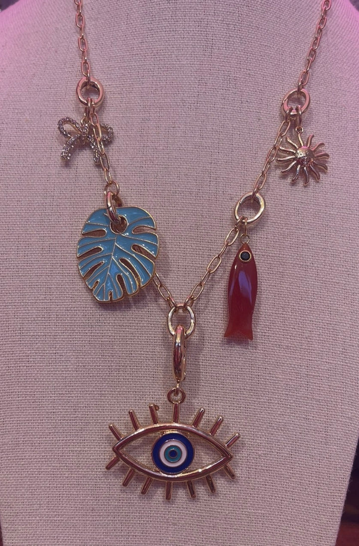 Evil Eye Charm Necklace