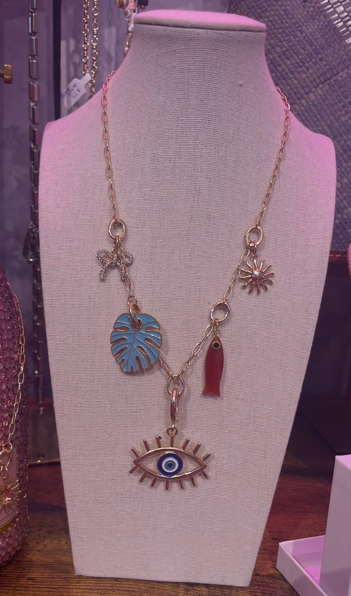 Evil Eye Charm Necklace