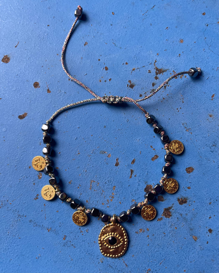 Hematite Gold protection bracelet