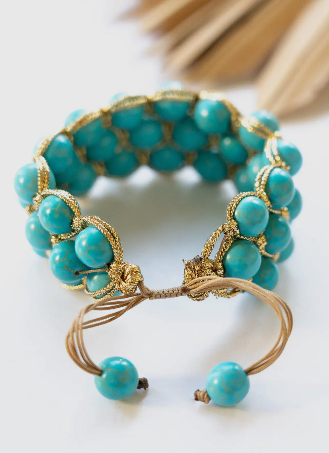 Freya Stone Bracelet-Turquoise