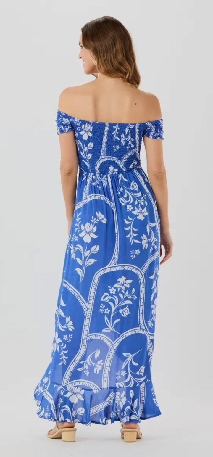 Chelsea Maxi Dress-Royal Blue