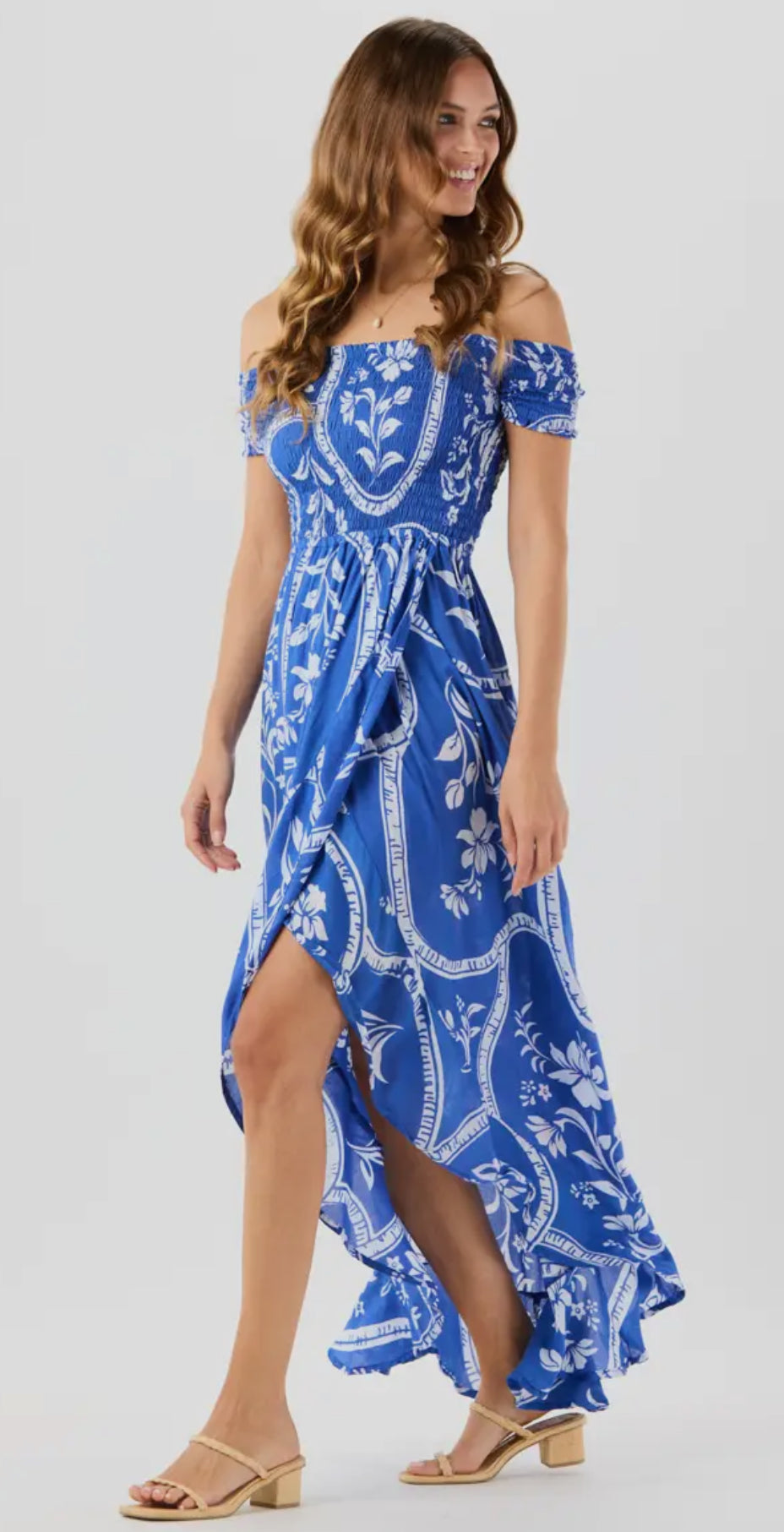Chelsea Maxi Dress-Royal Blue
