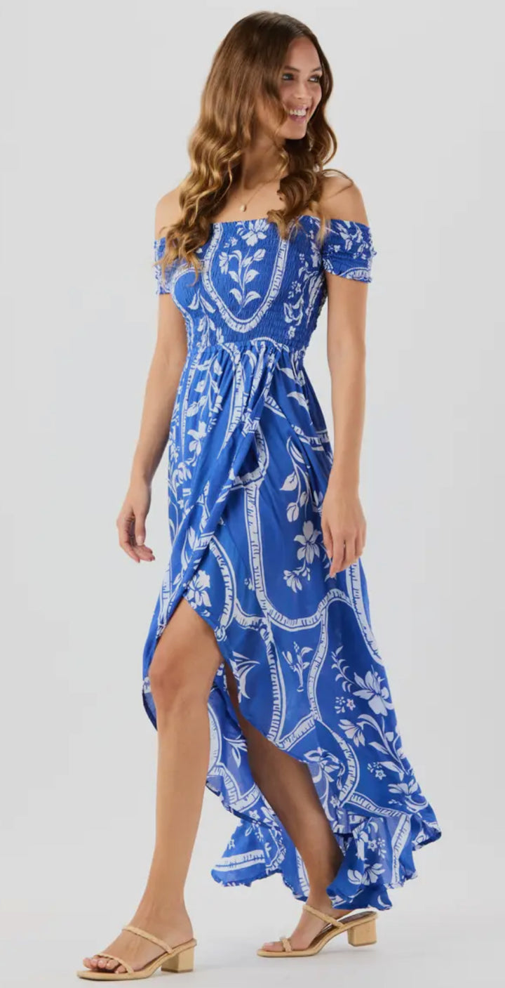 Chelsea Maxi Dress-Royal Blue