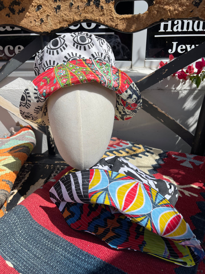 Custom Hand Made Designer Bucket Hats-Patchwork Style (Select Styles Shown Below)