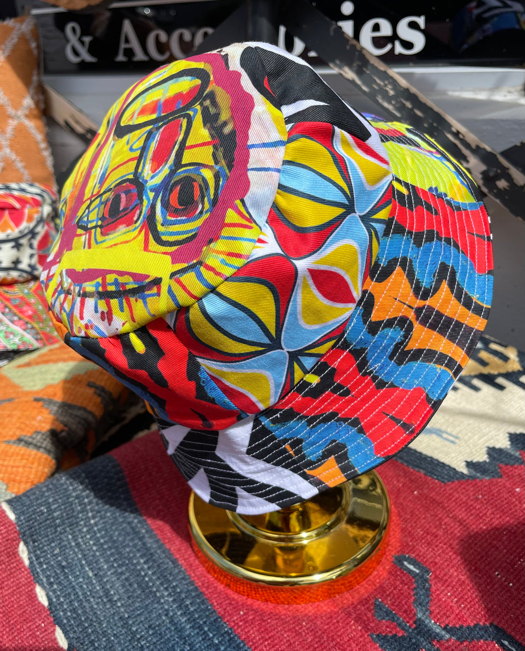 Custom Hand Made Designer Bucket Hats-Patchwork Style (Select Styles Shown Below)