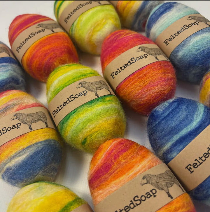 Felted Soaps