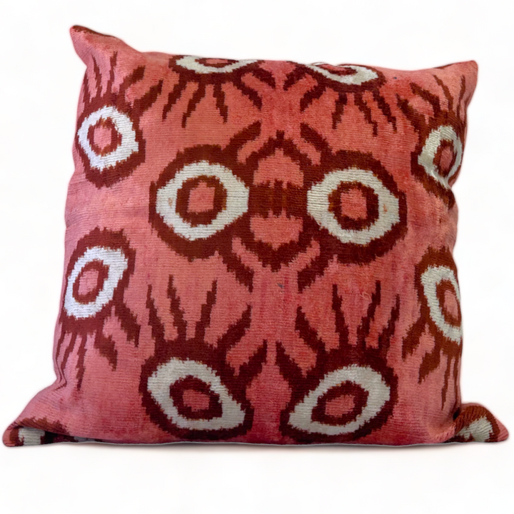 Evil Eye Silk Velvet Square Pillows