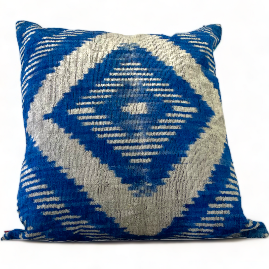 Silk Ikat Antalya Lumbar Pillow