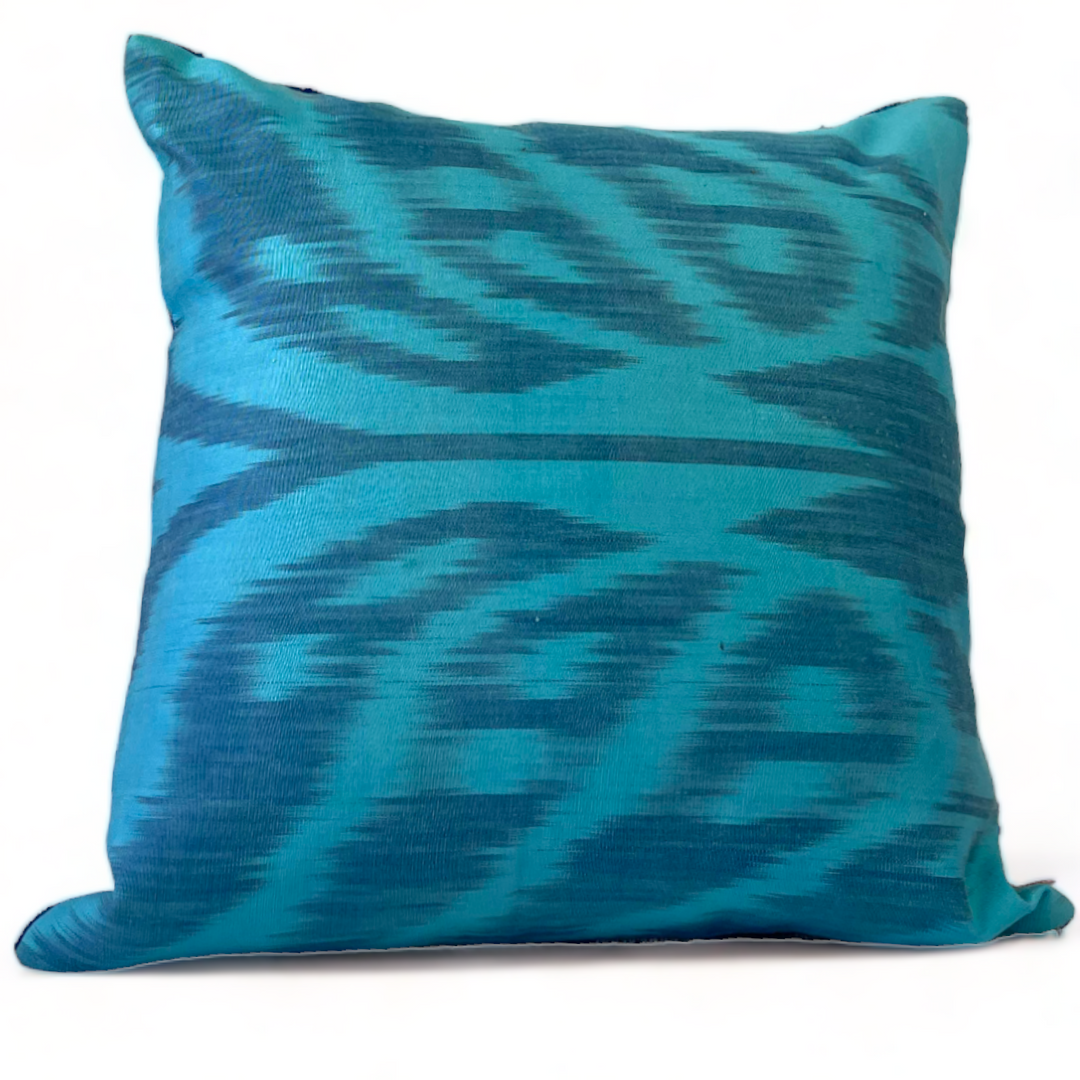 Silk Ikat Antalya Lumbar Pillow