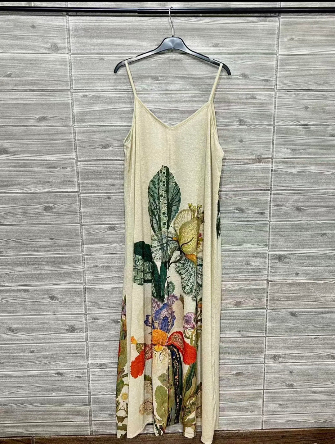 Printed Dress Made in Italy-Botantical print
