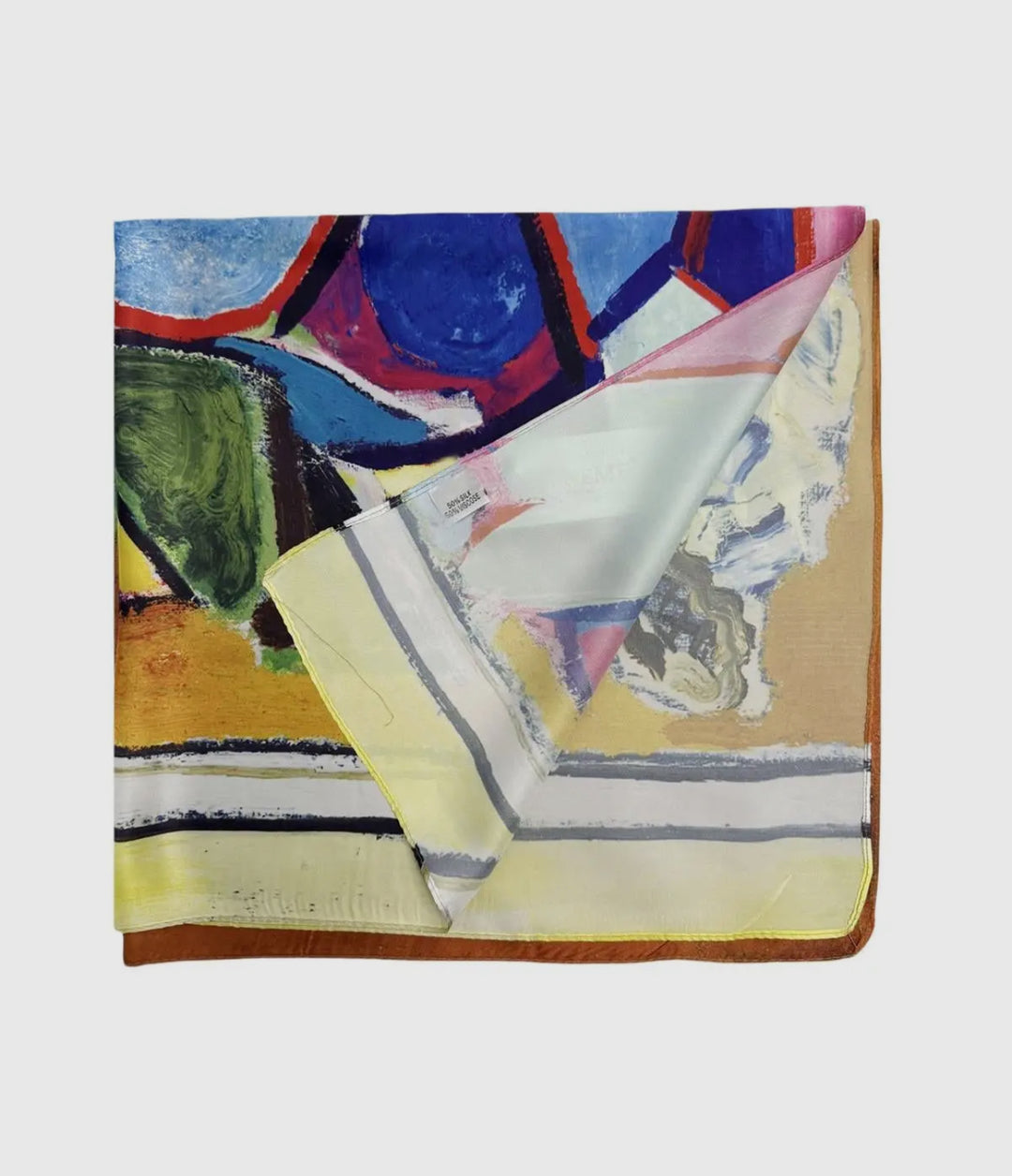 Picasso Styled Silk Scarf