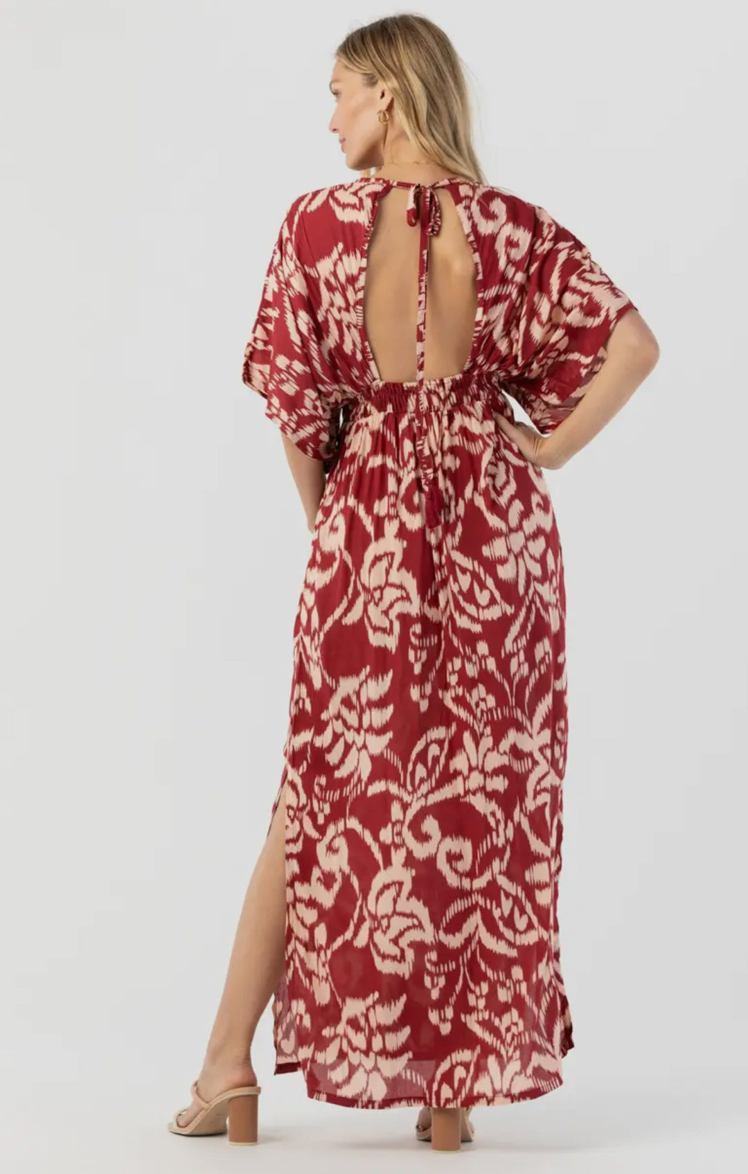 Maxi Dress-Ruby Red