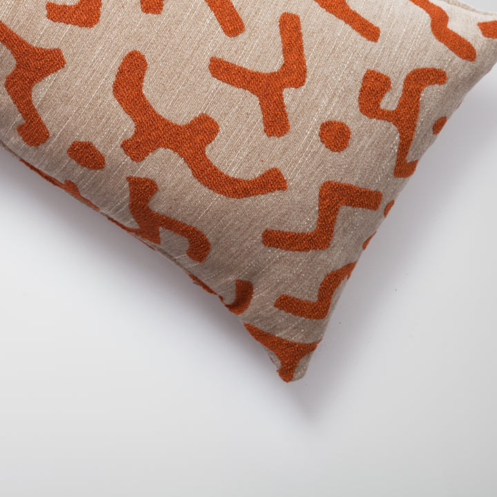 Flip Lumbar-Orange and White