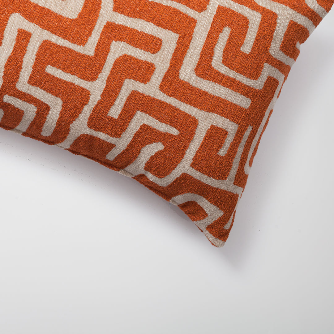 Edge Lumbar-Orange and White