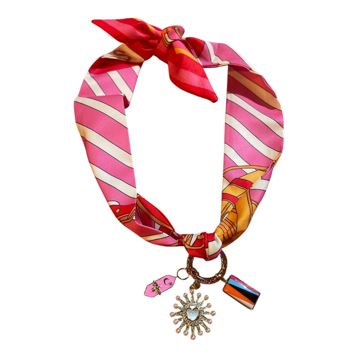 Scarf Charm Necklace/Bracelet-Taffy