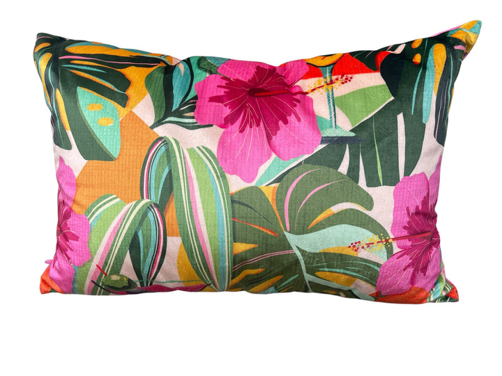 Custom Made Designer Throw Pillow-Hawaiian Nights