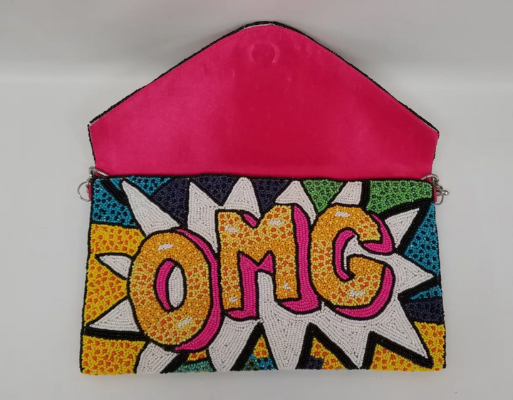 Pop Art Clutch purse-OMG!