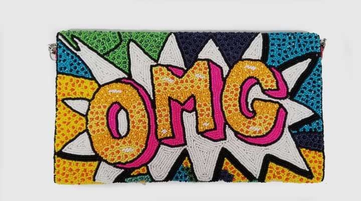 Pop Art Clutch purse-OMG!