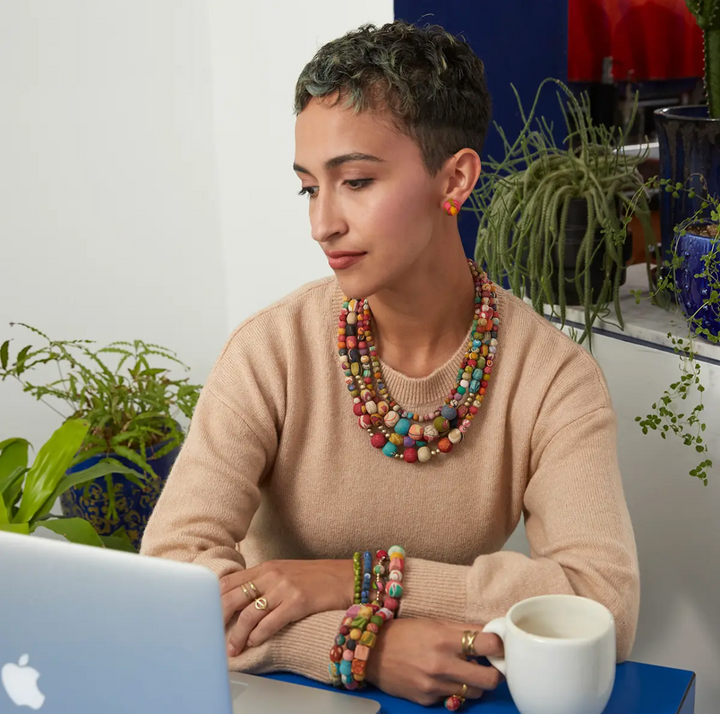 Kantha Aura Necklace
