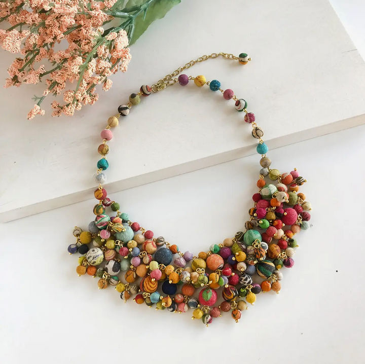 Kantha Khalani Necklace