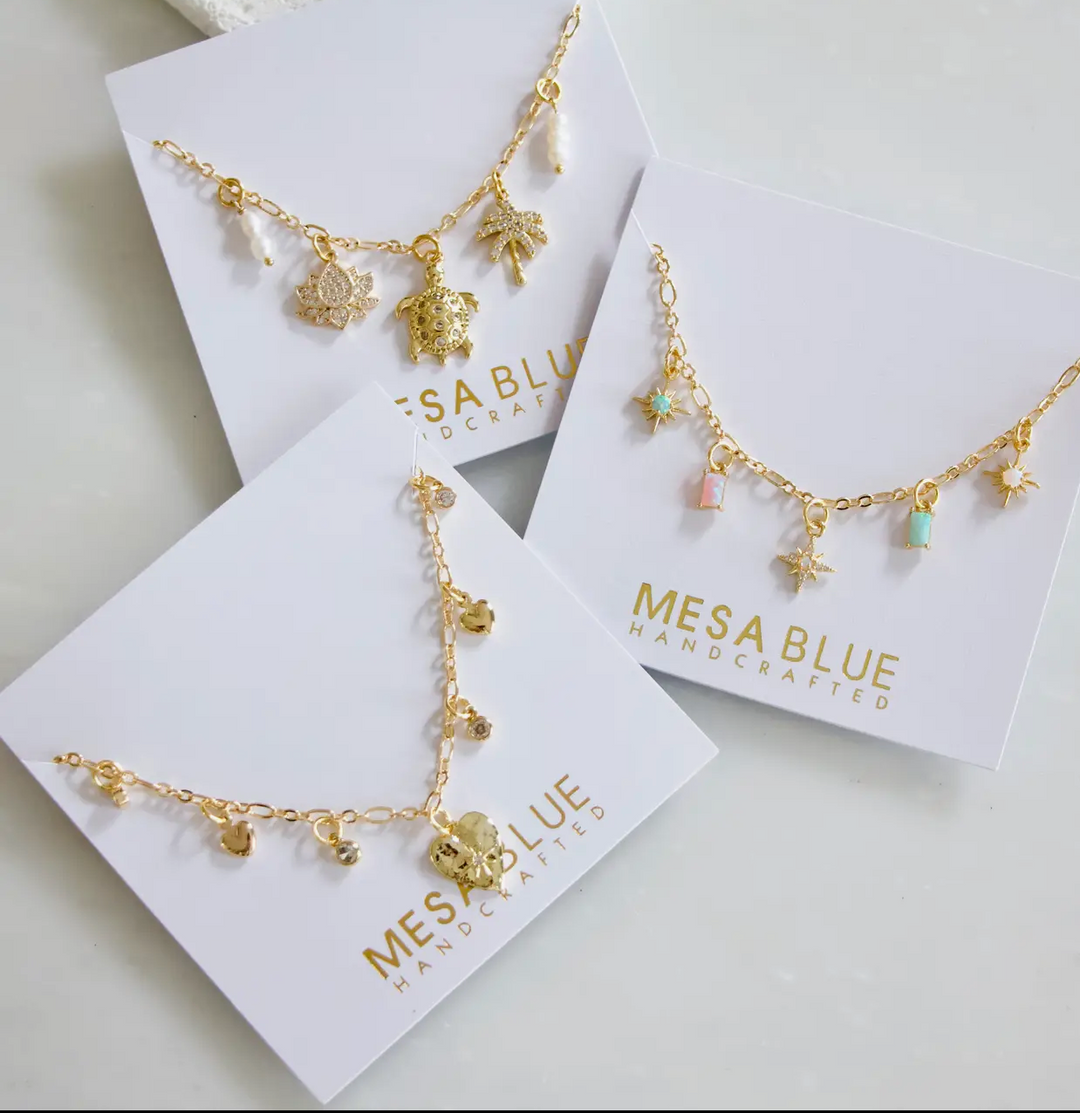 Freshwater Pear Charm Necklace