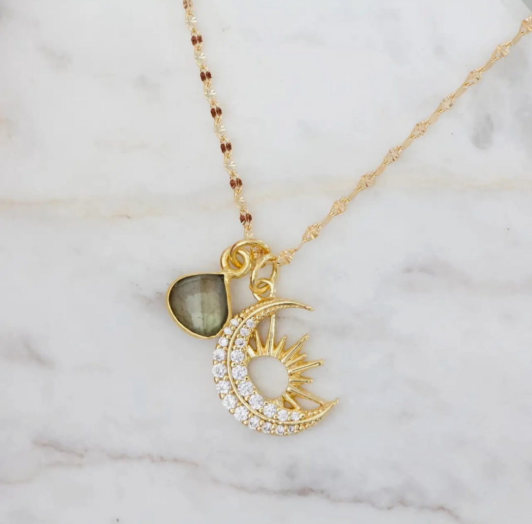 Labradorite Celestial Necklace