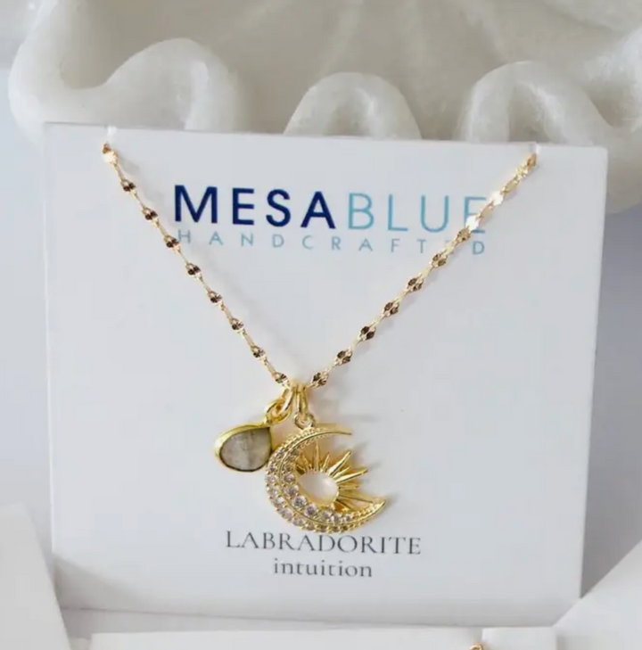 Labradorite Celestial Necklace