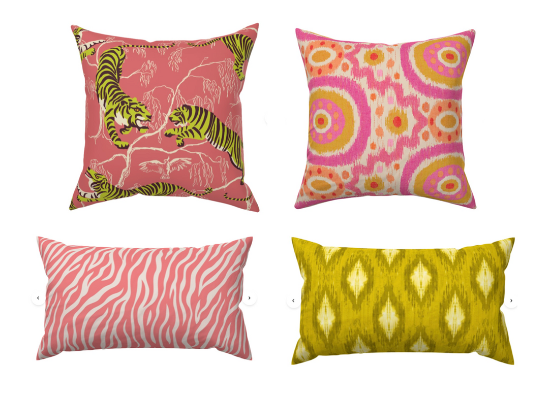 Custom Made Designer Pillow-Jungle Tiger