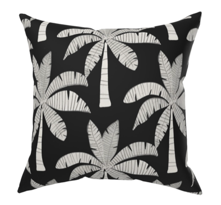 Custom Made Designer Pillow Set-Lemur Jungle