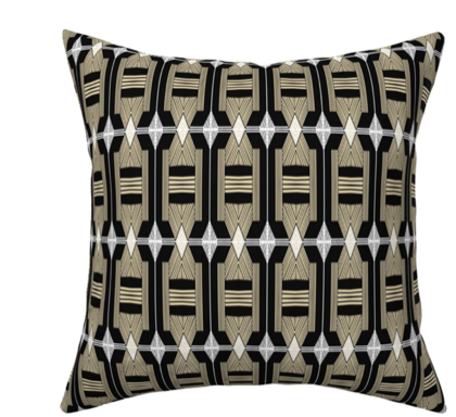 Custom Made Designer Pillow Set-Lemur Jungle