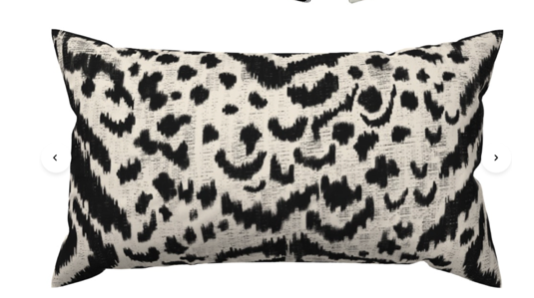 Custom Made Designer Pillow Set-Lemur Jungle