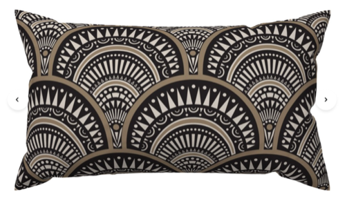 Custom Made Designer Pillow Set-Lemur Jungle