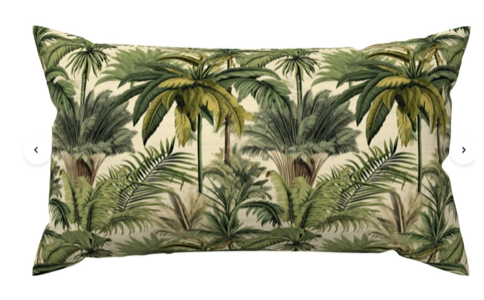 Custom Made Designer Throw Pillow Set-Palm Beach