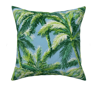 Custom Designer Throw Pillow Set-Bahama Breeze