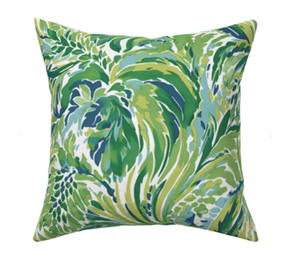 Custom Designer Throw Pillow Set-Bahama Breeze