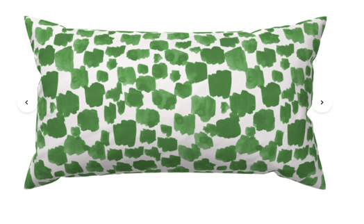 Custom Made Designer Pillow-Bahama Breeze Dabs