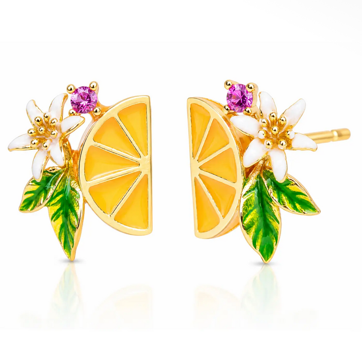 Citrus Bloom Studs