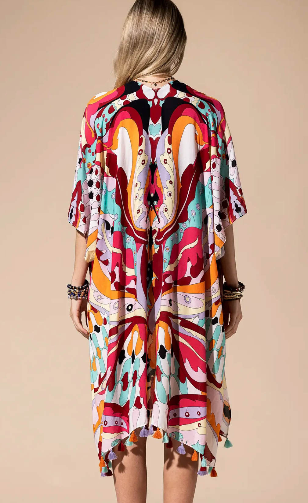 Kimono Top-Multi