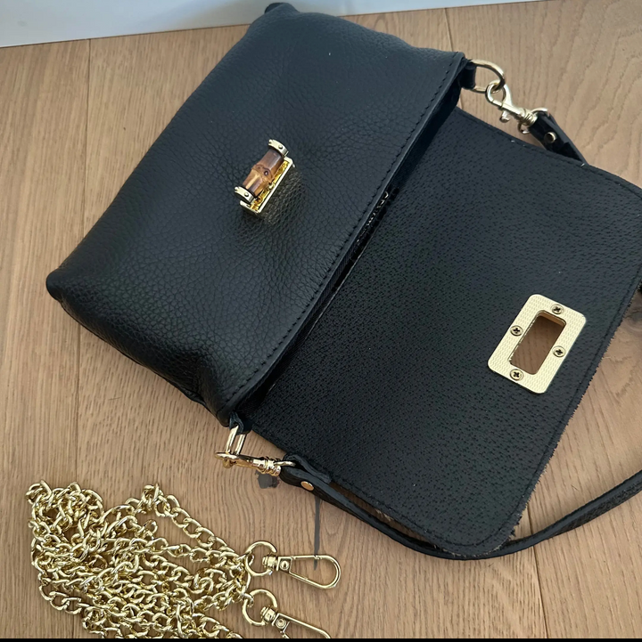 Leopard Print Hair on Hide Cross Body Bag