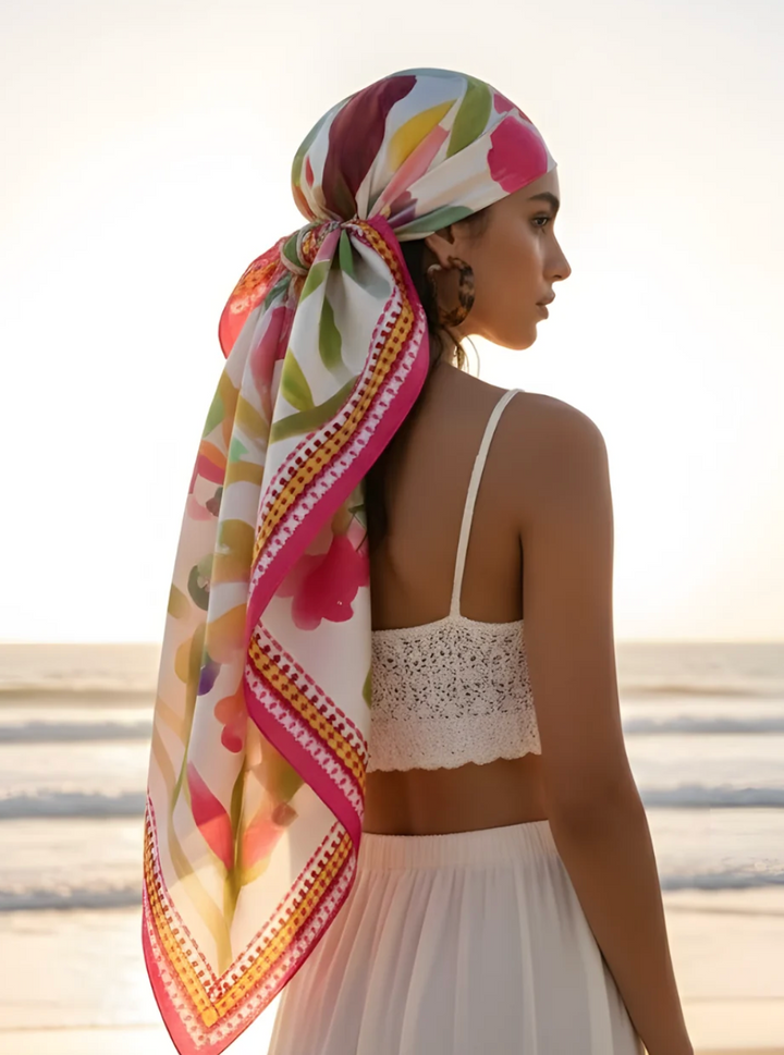 Scarf/Pareo-Bouquet